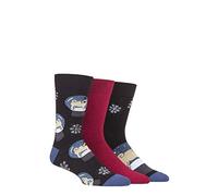SockShop Wildfeet Mens Dogs Gift Boxed Socks Pack of 3