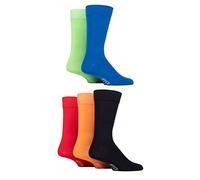 SockShop Wildfeet Mens Plain Bamboo Socks Pack of 5