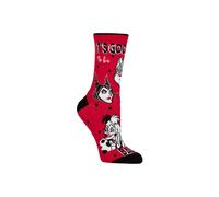 SOCKSHOP Women's 1 Pair Disney Villains Cotton Socks | Size: 4-7 SockShop Multicolor 4-7