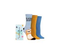 SOCKSHOP Women's 3 Pair Bamboo Bright Gift Boxed Socks in Gold | Size: 4-8 SockShop Gold 4-8