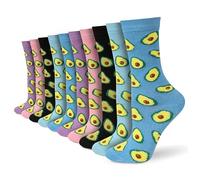 Socksmad 5-Pair Women Black Socks Multipack Size Range UK 4-7 Crew Style, Honeycomb Soft, Breathable Cotton Sock for Ladies, All-Day Comfort, Perfect for Work, Casual Wear & Gifting, Styled in England