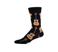 Socksmith Men's 'Guitars' Design Socks Quality Cotton Mix Novelty Music Lover Gift | Size: Standard Socksmith Multicolor Standard