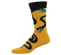 Socksmith Men's 'Slither Me Timbers' Snake Design Socks Quality Cotton Mix Novelty Reptile Lover Gift | Size: Standard Socksmith Multicolor Standard