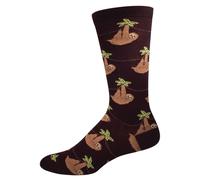 Socksmith Men's 'Sloth' Design Socks Quality Cotton Mix Novelty Animal Lover Gift | Size: Standard Socksmith Multicolor Standard