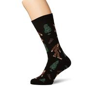 Socksmith Men's Socks Bigfoot Crew Black 1pair, one size (10-13)