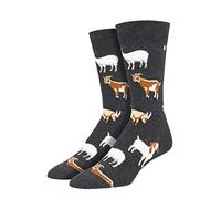 Socksmith Silly Billy Socks Charcoal Heather Size 10-13, 1 EA