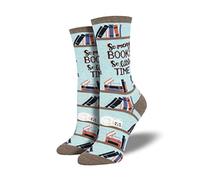 Socksmith Women's Cute As A Dumpling Crew Socks, Blue Heather, 8-10 UK