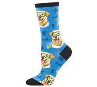 Socksmith Women's 'Science Lab' Labradors Design Socks Quality Cotton Mix Novelty Dog Lover Gift | Size: 3-8 Socksmith Multicolor 3-8