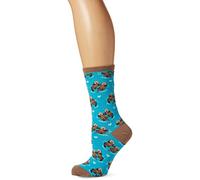 Socksmith Women's Significant Otter Socks, Blue (Bright Blue Bright Blue), One (Size: U.S. 5-10.5)