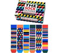 Socktastic Men’s Oddsocks Gift Box 6 Mismatched Colourful Socks Unique Gift