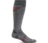 Sockwell Men's Ascend II Moderate Compression Socks (Grey, Large/X-Large)