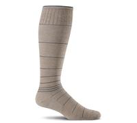 Sockwell Men's Circulator Moderate Graduated Compression Sock, Khaki - M/L