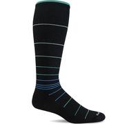 Sockwell Men's Circulator Sockwell Men's Circulator Compression Socks - Espresso, Medium/Large (pack of 1), Black Multi, Large/X-Large