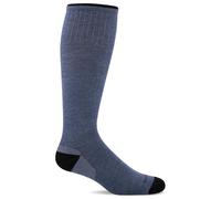 Sockwell Men's Elevation Firm Graduated Compression Sock, Denim - M/L