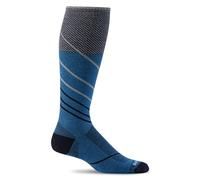 Sockwell Men's Pulse Firm Graduated Compression Socks, Ocean, Medium/Large