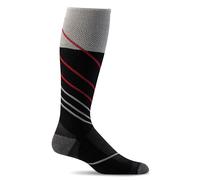 Sockwell Men's Pulse OTC Firm Graduated Compression Sock, Black, Large/X-Large