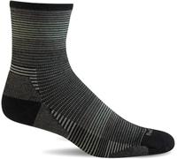 Sockwell Men's Pulse OTC Firm Graduated Compression Sock, Black, Large/X-Large