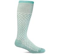 Sockwell Women Chevron Moderate Graduated Compression Sock, Air - S/M