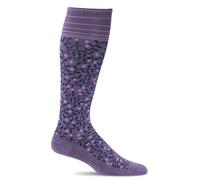 Sockwell Women's New Leaf 20-30mmHg Graduated Compression Socks (Plum, M/L)