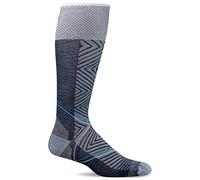 Sockwell Women's Pulse Firm Graduated Compression Sock, Denim - M/L