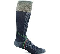 Sockwell Women's Pulse Knee High Firm Graduated Compression Sock, Charcoal - M/L