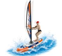 Sockywin RC Sailboat Boat for Kids 8-12, 2.4GHz Remote Control Boat Racing Yacht, Self-Righting Design, Mini Speedboat for Pools, Bathtub, Summer Water Fun for Boys & Girls