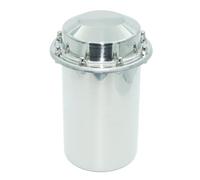 SoClaay Stainless Steel Time Capsule Anti-Corrosion Waterproof Storage Container for Keepsakes Letters Cards Photos and All Important Memories Storage and Commemorate (8.1 INCH)