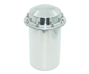 SoClaay Stainless Steel Time Capsule Anti-Corrosion Waterproof Storage Container for Keepsakes Letters Cards Photos and All Important Memories Storage and Commemorate (8.1 INCH)