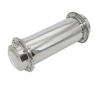 SoClaay Time Capsule Anti-Corrosion Waterproof Stainless Steel Capsule Container Durable Lock Container for Future Graduation Gift (13.4 Inch)