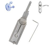 SOCLING Key Decoder Lock Pick,stainless Steel Key Decoder,master Key Decoder,sc1 Stainless Steel Key Decoder,key Decoder Lock Pick,utility Keys Stainless Steel,2 In 1 Lock Pick and De-Coder Tool