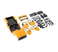 Socobeta 1/10 RC Car Body Shell Durable and High Simulation 313mm Wheelbase Open Car Body Shell Kit for SCX10 90046, Practical and Fun To Assemble, Perfect for RC Enthusiasts (Yellow)