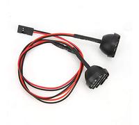 Socobeta 1/10 RC Crawler Car Toy Headlight Kit Fine Workmanship Performance Improvement for 100% Compatibility Suitable for Ages >8 Plastic + Metal