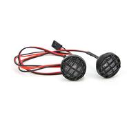 Socobeta 1/10 RC Crawler Car Toy Headlight Kit Fine Workmanship Performance Improvement for 100% Compatibility Suitable for Ages >8 Plastic + Metal
