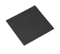 Socobeta 1 Pcs Thermal Pad 100x100x2mm CPU Conductive Silicone Pad Efficient Thermal Conductivity Soft Safe(Black)