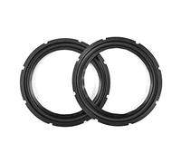 Socobeta 10 Inch Rubber Edge Speaker Speaker Surround Repair Rubber Woofer Edge Repair Parts(2PCS)