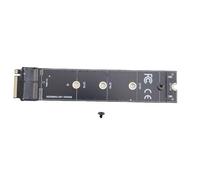 Socobeta 12 16 Pin SSD to M.2 KEY M Adapter Card for 2013 to 2017 MacBooks PCIe 4.0 High Speed Data Transfer OS X Window