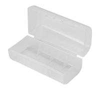 Socobeta 2PCS Battery Storage Box 26650 Battery Box Battery Holder Waterproof Case Batteries Protective Cover