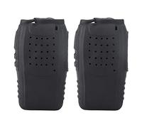 Socobeta 2Pcs Radio Walkie Talkie Case Soft Silicone Two-Way Radio Holster Case for BF888s Walkie Talkies