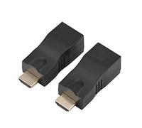 Socobeta 2X HDMI Extender Repeater HDMI 30m to RJ45 Network Cable Extender Converter Repeater over CAT-5e CAT6