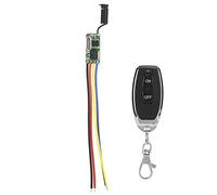 Socobeta 3 . 7-12V Wireless Remote Control Switch Module RF Transmitter Remote Controls with MOS Tube Switch for DC Small Desk Lamps Routers Cameras