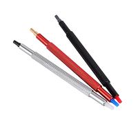 Socobeta 3pcs Watch Hand Presser Set Stainless Steel Watchmakers Tool with 5 Sized Holes for Wristwatch Repair Fitting Hands