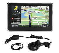 Socobeta 5 Inch GPS Navigation Car GPS Navigator with Latest 2023 Map Capacitive Touch Screen for Cars Trucks Buses in Europe
