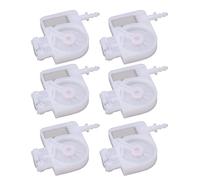 Socobeta 6Pcs White Plug in Ink Damper for 4880 DX5 DX6 DX7 4800 7800 7880 9800 Printers