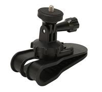 Socobeta ABS Car Sun Visor Mount Holder 360 Rotation cramp for GO 3 Dash Cam and Action Cameras
