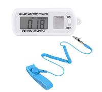 Socobeta Air Ion Tester Meter Counter Negative Positive Ion Detector for Air Purifier Generator with LCD Display Portable Necklace Design