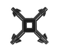Socobeta Alloy Drills Chuck Key Replacement 4 in 1 Multifunctional Universal Chuck Key for Most Drills Power Tools