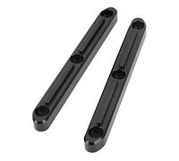 Socobeta Aluminum Alloy Ceiling Rails, Upload Aluminum Alloy with 2 -piece Precise Pieces of the Ceiling 8s for Replacement (Black)