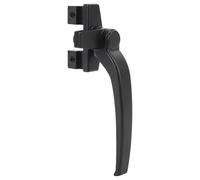 Socobeta Aluminum Alloy Window Handle Lock Set for Enhanced Home Security Internal External Sliding Doors 4PCS 112x15mm (Black)