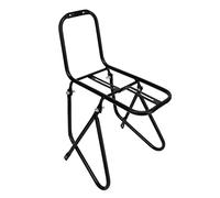 Socobeta Bike Front Rack,Bike Cargo Rack Steel Bike Touring Carrier Rack Plus for Road Bike Mountain Bike Cycling Accessories
