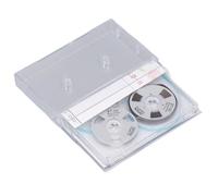 Socobeta Blank Cassette Tapes High Output Low Noise Ideal for DIY Music Recording with 46min Capacity in Durable PC and Aluminum Alloy 1 Pack (Silver)